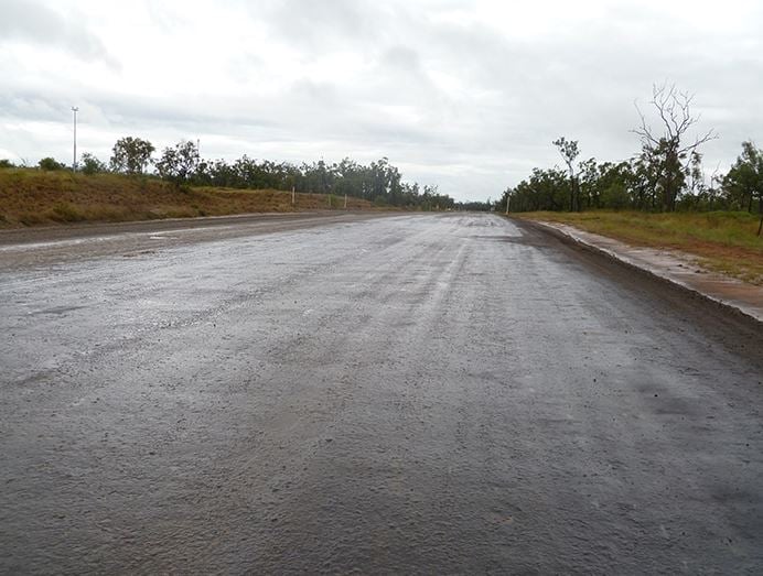 Wet Weather Haul Roads Mining South Africa